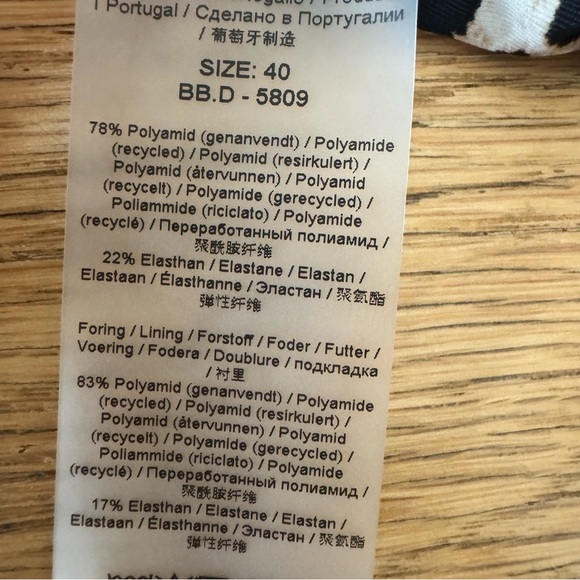 NWT Ganni Size 40 US 8 Savannah Leopard Swimsuit One Piece Removable Pads Ruched - Picture 5 of 10